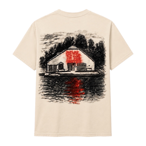 Devil In The Water Tee: Ivory
